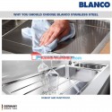 Bak Cuci Piring Kitchen Sink BLANCO Quatrus 400-IU