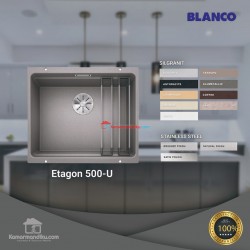 BLANCO Etagon 500-U Silgranit sink