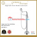 GERMANY BRILLIANT SINGLE LEVER FLOOR BATH MIXER WITH HAND SHOWER GBV1899J-C