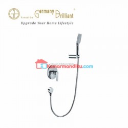 GERMANY BRILLIANT IN WALL MIXER SHOWER SET GBV8107B