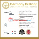 GERMANY BRILLIANT IN WALL MIXER SHOWER SET GBV8107D