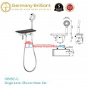 GERMANY BRILLIANT SINGLE LEVER SHOWER TAP GBVB2-C