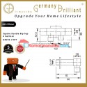 GERMANY BRILLIANT TWO WAY FAUCET GBVE2-L1077