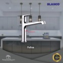 BLANCO Felisa Chrome - Mixer Tap/Kran Air Dapur