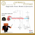 GERMANY BRILLIANT LUXURY MIXER SHOWER SET GBV37B-C