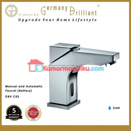 GERMANY BRILLIANT MANUAL AND AUTOMATIC FAUCET GBVC03