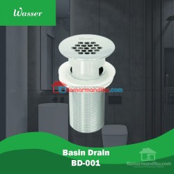 Wasser Basin Drain BD-001 / Afur Wastafel / Tutup Wastafel