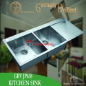 GERMANY BRILLIANT SUS304 STAINLESS STELL KITCHEN SINK GBV.JP638