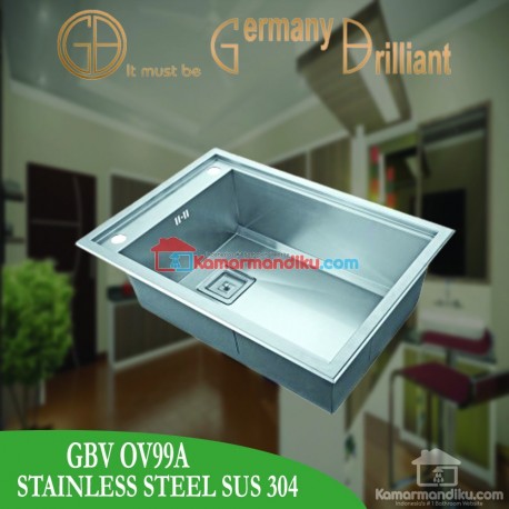 GERMANY BRILLIANT SUS304 STAINLESS STELL KITCHEN SINK GBVOV99A