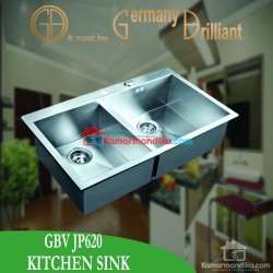 GERMANY BRILLIANT SUS304 STAINLESS STEEL KITCHEN SINK GBV.JP620