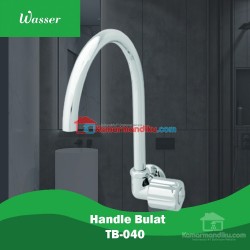 WASSER SANITARY FITTING |TB-040 (LEVER TALL SWING SPOUT COLD TAP WALL)