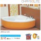Bathtub Arielle 125
