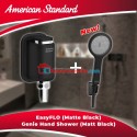 Paket American standard EasyFlo Shower mono Genie Handshower BLACK