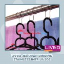 Liveo wall hanging 3 bars Lv 304 (1m)