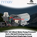 TYTXRV 12V Silent Water Pump Pressure 10.0 L PM Self Priming Caravan