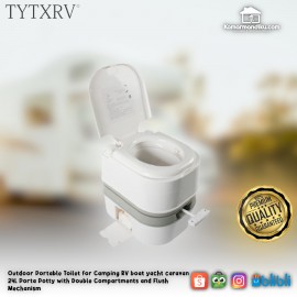 TYTXRV Outdoor Portable Toilet for Camping RV boat yacht caravan 24L