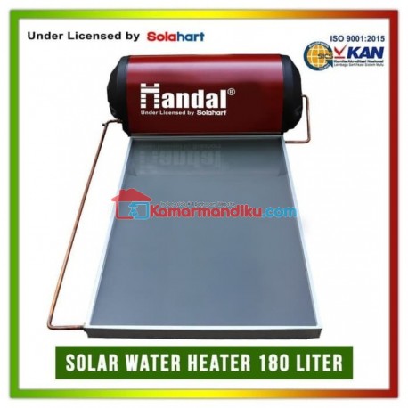 Solahart handal pemanas air tenaga surya H 181 PQ tanpa listrik