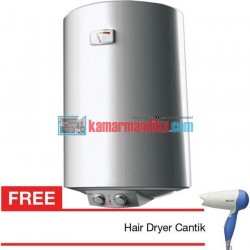Midea Water Heater D50 15 EN2 kapasitas 50 liter + hadiah hair dryer cantik