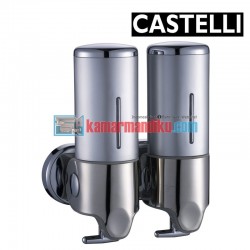 Double Soap Dispenser 1256707-SL CASTELLI