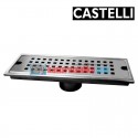 Long Floor Drain 30cm 1285119 CASTELLI