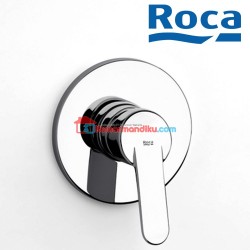 Roca Victoria Shower mixer with wall mounted shower head