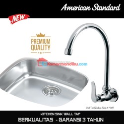 American Standard keran cuci piring tembok A 7115J kitchen wall tap