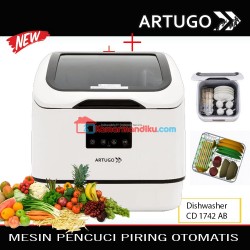 ARTUGO Digital alat pencuci buah sayur ozonizer + dishwasher CD 174 AB
