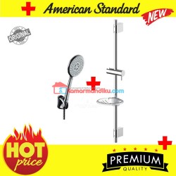 American Standard shower slide bar tiang tempat sabun 3 spray