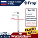 Frap Kran air wastafel IF1302-8 Warna White Premium anti karat garansi tahun