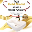 Roca Premium Wastafel Set Gold series limited edition washbasin Khroma