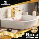 Roca Premium keran wastafel emas hot cool Escuadra Gold series