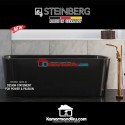 Steinberg 2601162 S Free standing bath mixer BLACK Germany