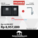 FRANKE Kitchen Sink - KNG 120 + Tap Mixer CT-304C 
