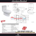 American Standard neo modern CC kloset toilet sensor touchless wave go