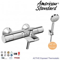 Active Exposed Thermostatic Bath & Shower WF4946.602.50